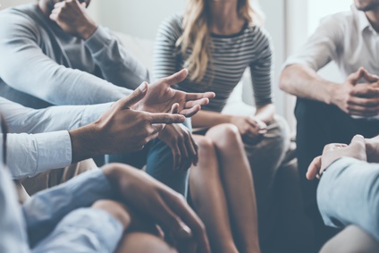 Représentation d'un groupe de parole